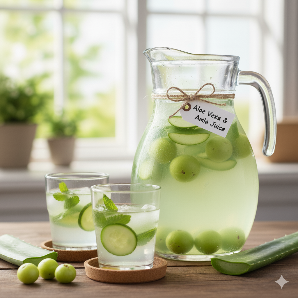 Aloe Vera & Amla Juice